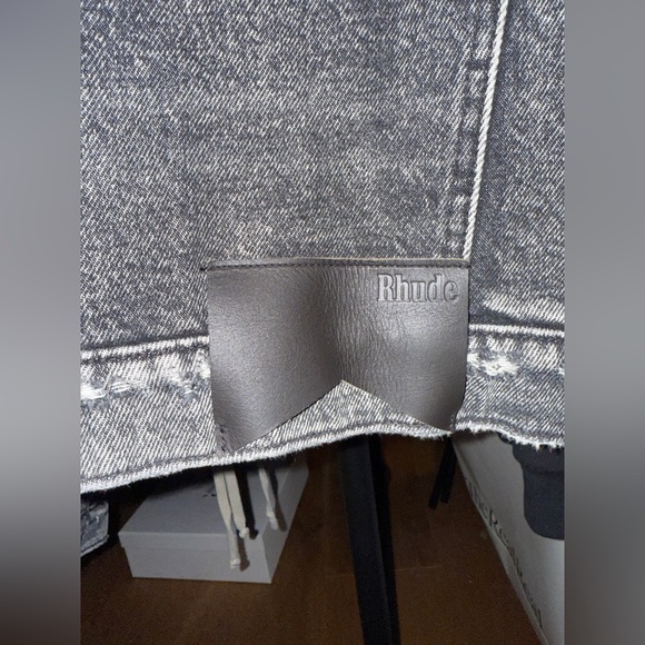 Rhude Trucker Jacket “Black” - Picture 7 of 8